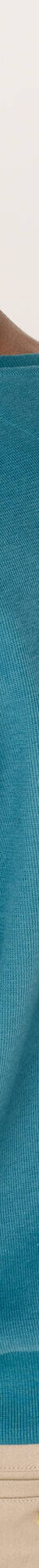Sweat chaud col rond brodé poitrine maille côtelée (bleu océan) Sweat chaud col rond brodé poitrine maille côtelée (bleu océan)